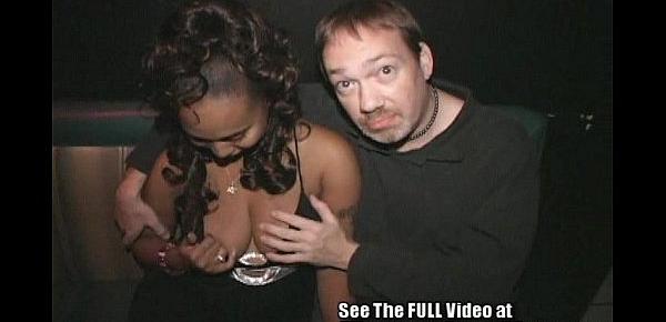  Hot Black Chick Freaky in a Porn Theater